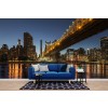 Queensboro Bridge at Twilight Wall Mural by Franklin Kearney