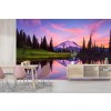 Tipsoo Lake Panoramic Sunset Wall Mural by Jaynes Gallery - Danita Delimont