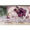 Petunia Garden Wall Mural by Jody Bergsma