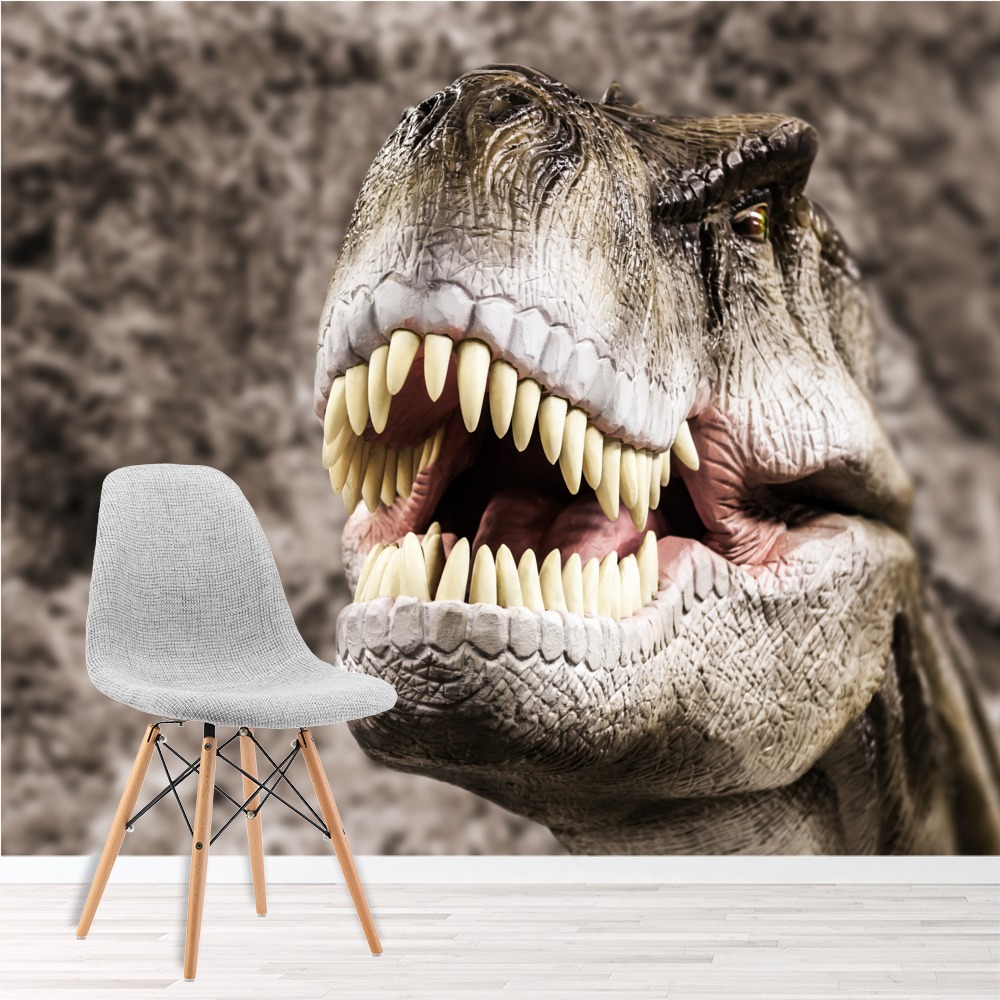 T Rex Wall Mural Tyrannosaurus Rex Dinosaur Wallpaper Kids ...