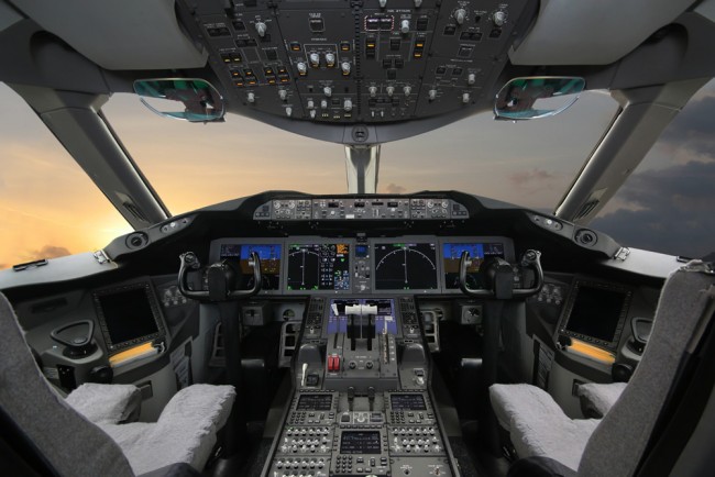 boeing 737 cockpit wallpaper