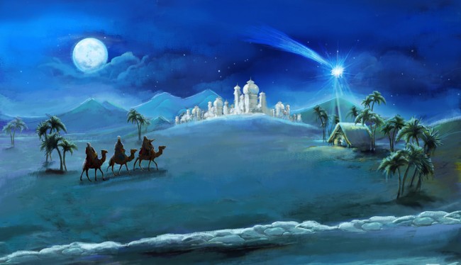 The Nativity Scene Wallpaper