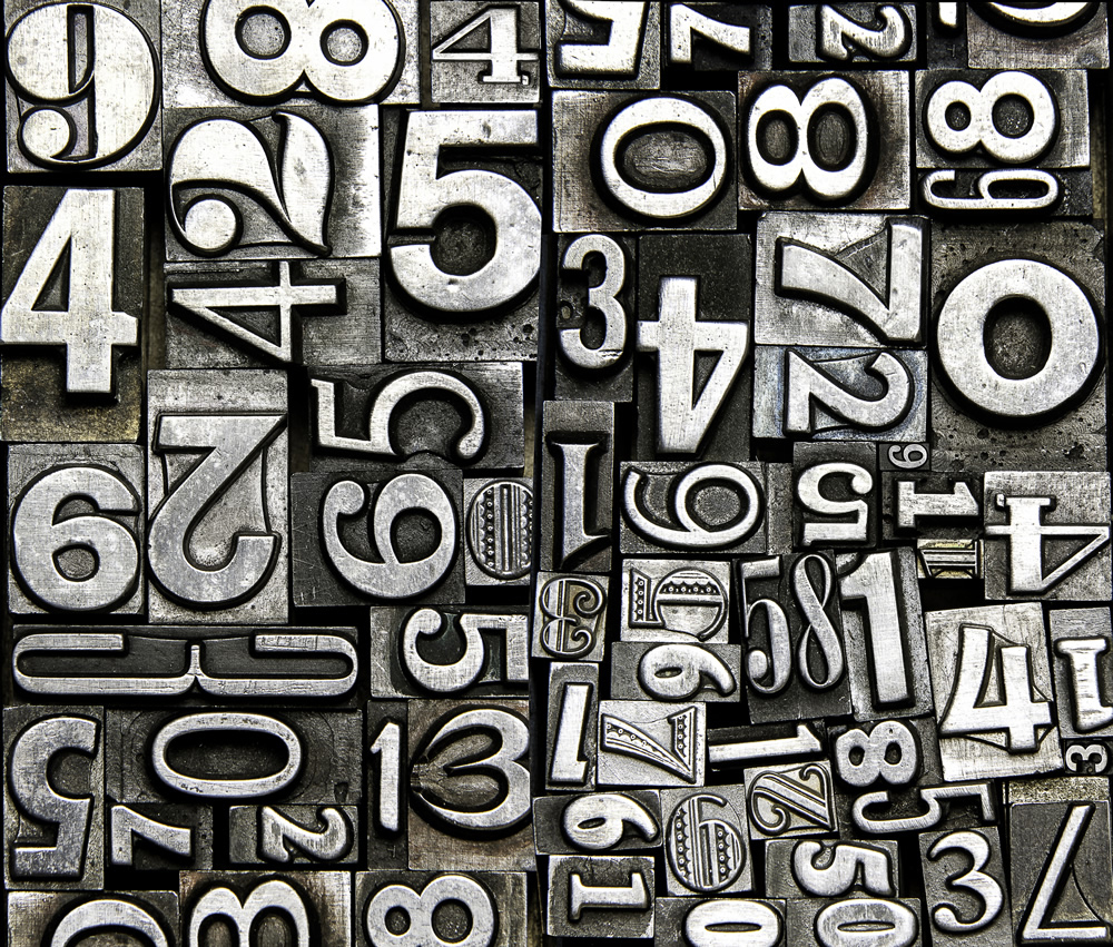 metal numbers vintage grunge wallpaper wall mural