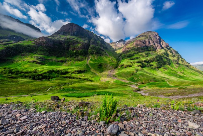 Scottish Highlands Wallpaper Wall Mural
