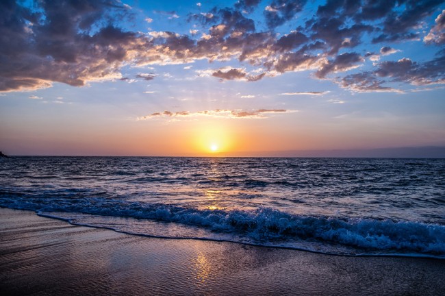 Download Wallpaper Pantai Sunset Images