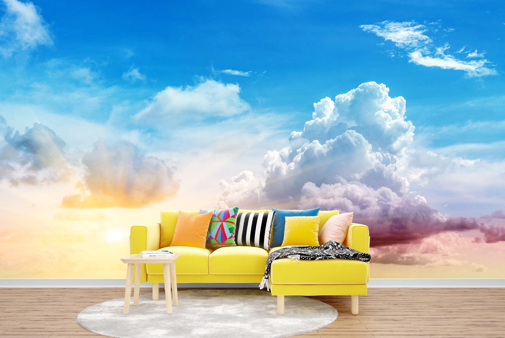 Sky Panorama Wallpaper Wall Mural
