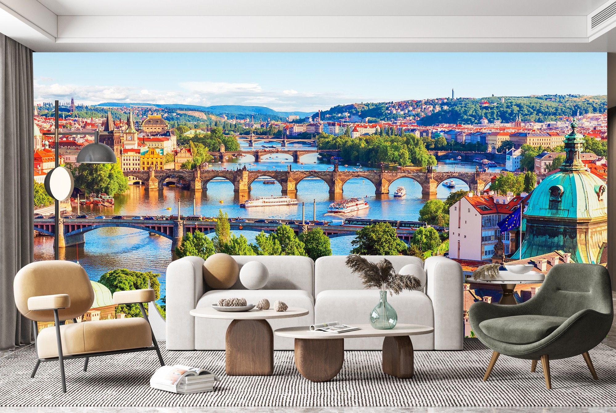Prague Wallpaper Wall Mural