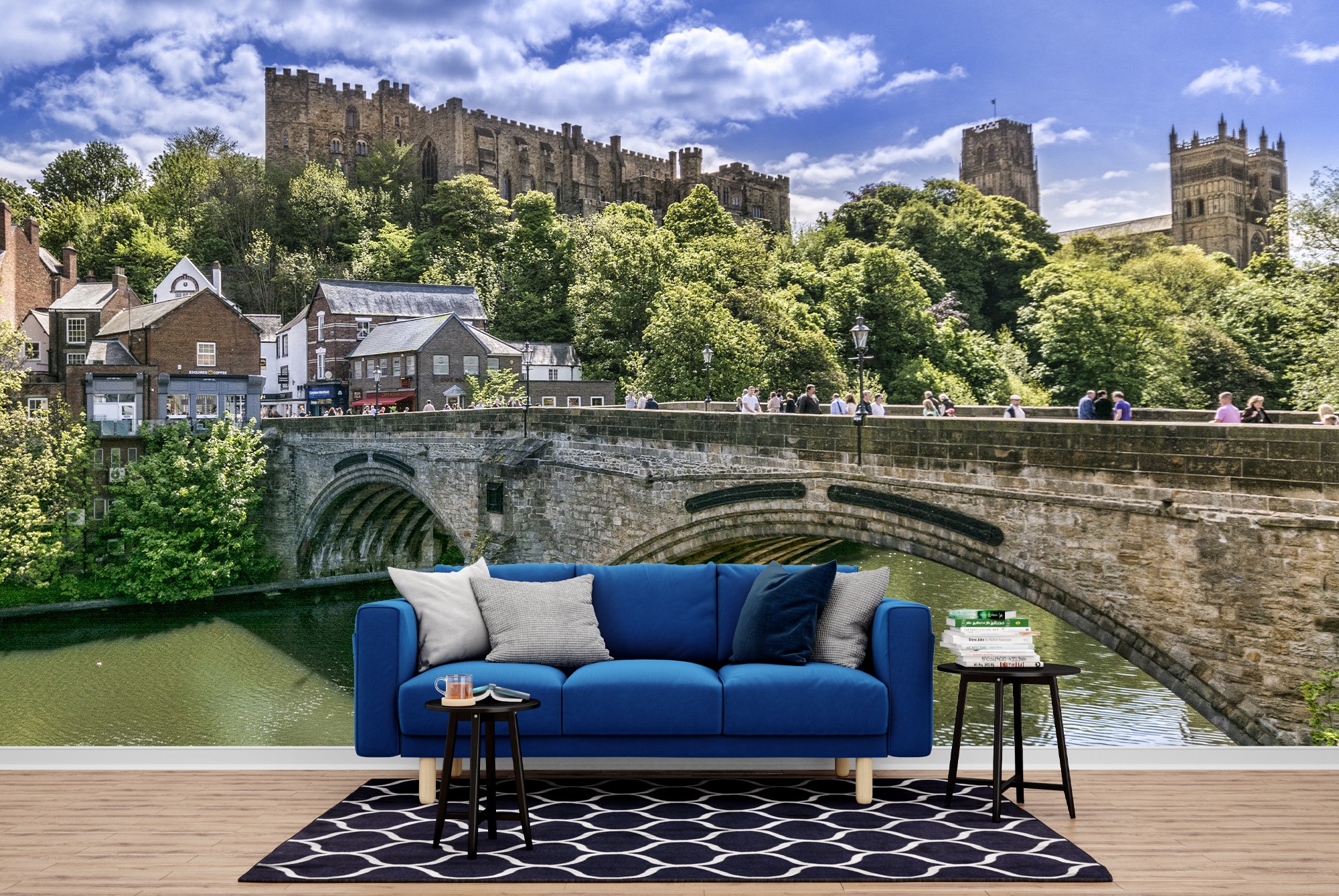 County Durham Cityscape UK Wallpaper Wall Mural