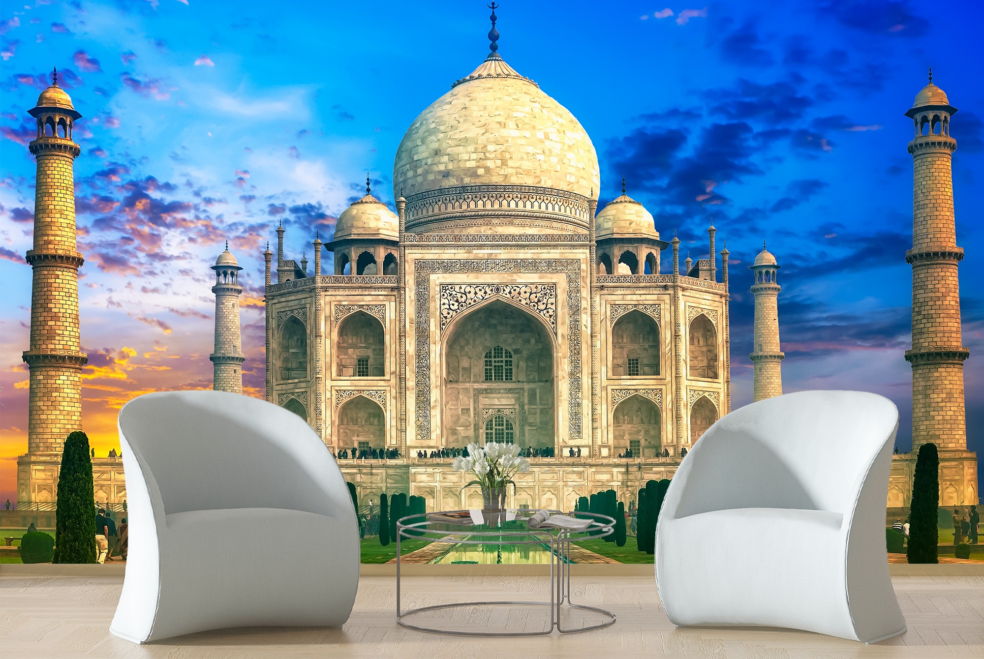 taj mahal fondo de pantalla 3d