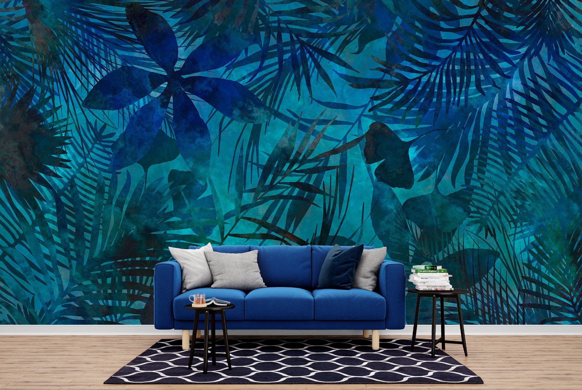 AdzifParadise Wall Mural Multicolored AdzifParadise Wall Mural Multicolored