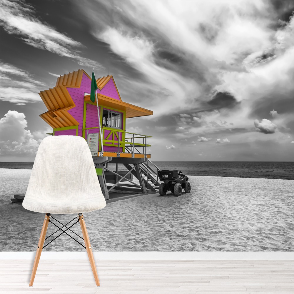 Miami Beach Florida Fair Wall Mural by Melanie Viola