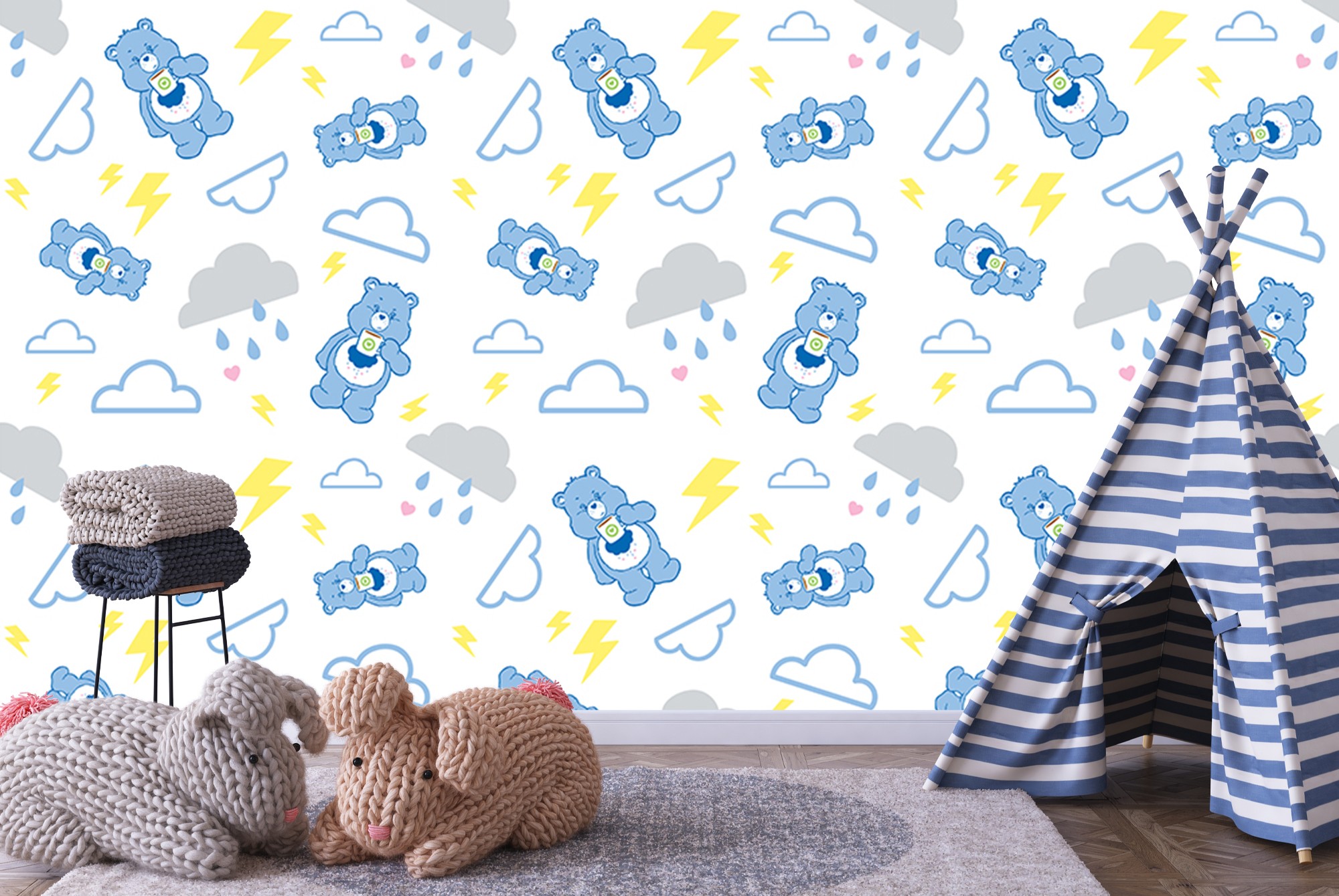 Care Bears Classic Grumpy Bear Wall Mural