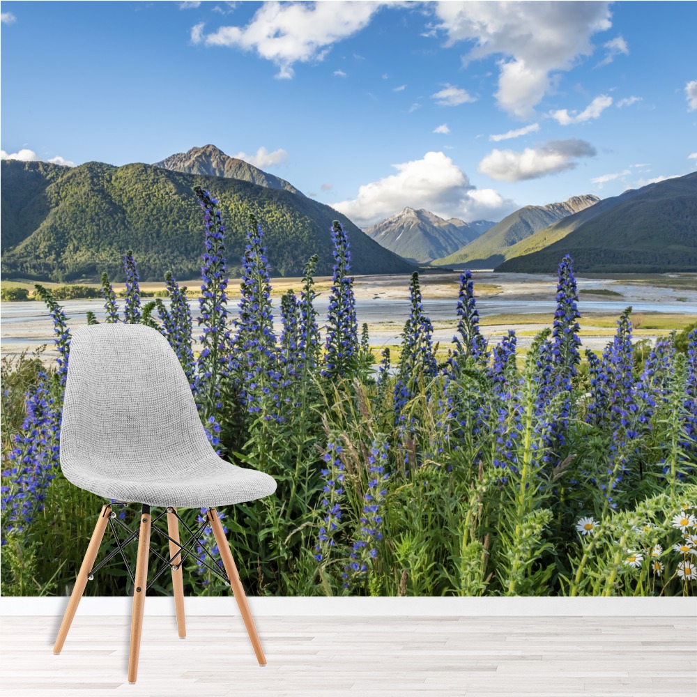 South Island New Zealand Wall Mural by Richard Silver