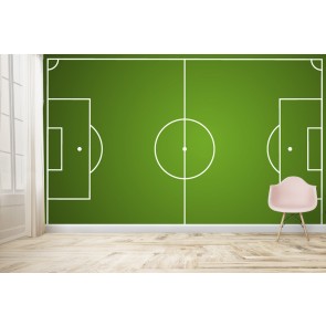 Football Pitch Sports Wallpaper Wall Mural