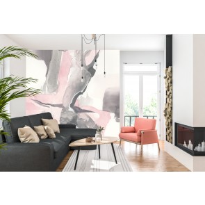 Blushing Grey I Wall Mural by Chris Paschke