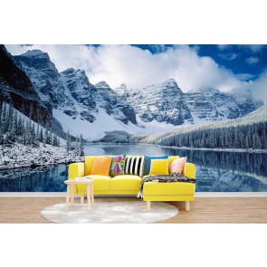 Moraine Lake Wall Mural by Alan Majchrowicz