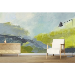 Painted Landscape XXI Wall Mural by Jan Weiss