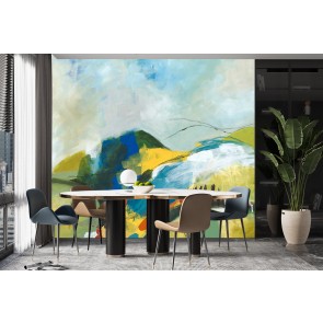 Painted Landscape XXV Wall Mural by Jan Weiss