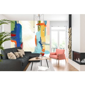 Colourful Abstract XIII Wall Mural by Jan Weiss