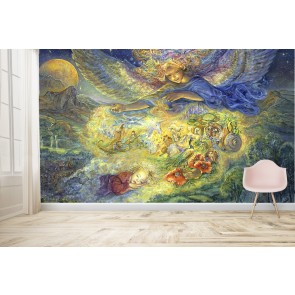 Golden Slumbers Wall Mural by Josephine Wall