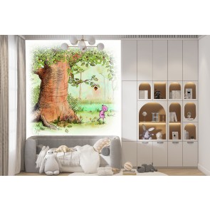 Kay Acorn Oak Tree Wall Mural by Chantal Bourgonje