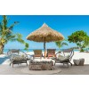 Tropical Parasol Beach Wallpaper Wall Mural