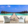 Maldives Beach Wallpaper Wall Mural