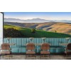 Tuscany Hilltop Panorama Wallpaper Wall Mural