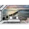 Stormy Sea Wallpaper Wall Mural