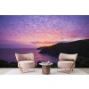 Purple New Zealand Sunset Wallpaper Wall Mural