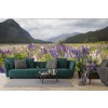 Mountain Flowers Wallpaper Wall Mural