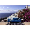 Santorini Coast Wallpaper Wall Mural