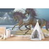 Unicorn Beach Wallpaper Wall Mural