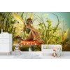 Green Fairy Wallpaper Wall Mural