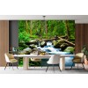 Forest River Wallpaper Wall Mural