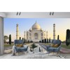 Taj Mahal Sunrise Wallpaper Wall Mural