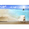 Blue Paradise Beach Wallpaper Wall Mural