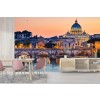 Rome Sunset Wallpaper Wall Mural