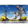 Pachycephalosaurus Dinosaur Wallpaper Wall Mural