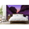 Purple Sunset Canyon Wallpaper Wall Mural