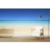 Tropical Paradise Beach Wallpaper Wall Mural