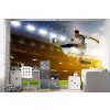 Football Player Wallpaper Wall Mural