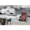 Seascape Storm Wallpaper Wall Mural