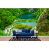 Croatian Lake & Waterfall Wallpaper Wall Mural