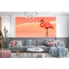 Pink Flamingo Wallpaper Wall Mural