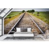 Train Track Wallpaper Wall Mural