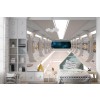 Futuristic Spaceship Wallpaper Wall Mural