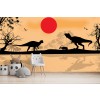 Dinosaur Landscape World Jurassic Wallpaper Wall Mural