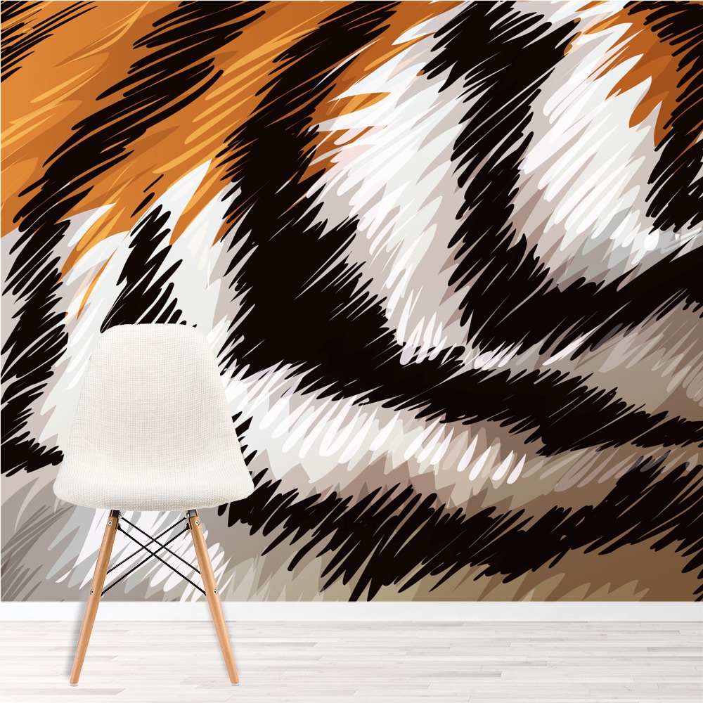 Siberian Tiger Winter Wallpaper Wall Mural