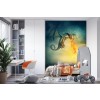 Winged Dragon Attack Wallpaper Wall Mural